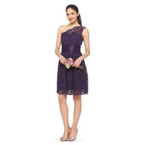 Purple Bridesmaid Dress